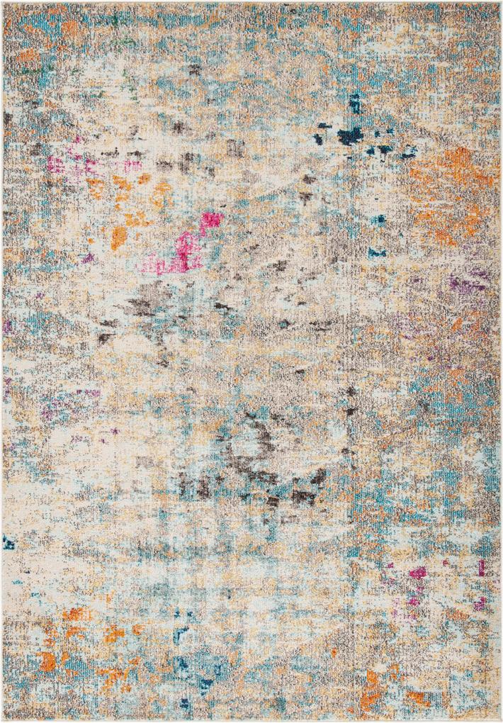 Safavieh | Vloerkleed Anne 90 x 150 cm grijs, goudkleurig vloerkleden polypropyleen vloerkleden & woontextiel vloerkleden