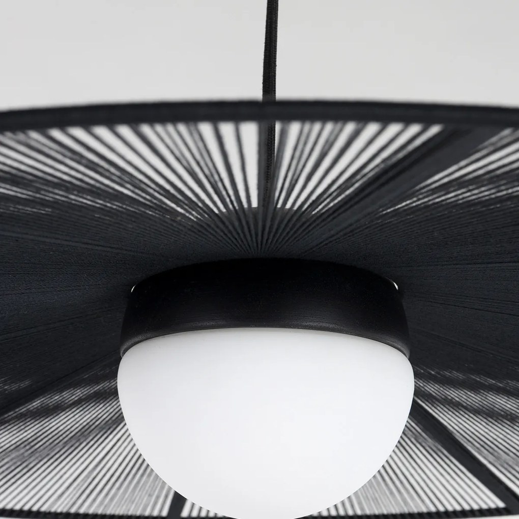 Zuiver Belle Black Design Vloerlamp Verstelbaar Walnoot Zwart