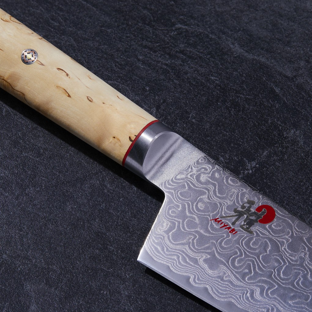 MIYABI BIRCHWOOD 5000MCD Rocking santoku 18 cm - BIRCHWOOD 5000MCD - MIYABI