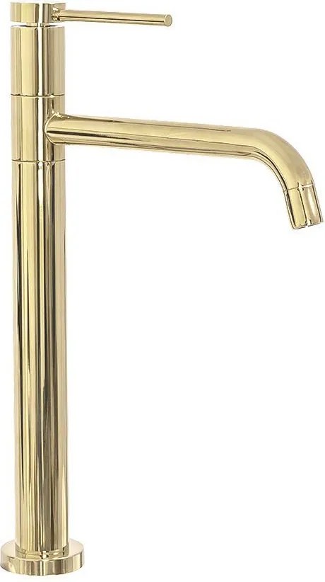 Wastafelkraan Rea Lugano Gold High