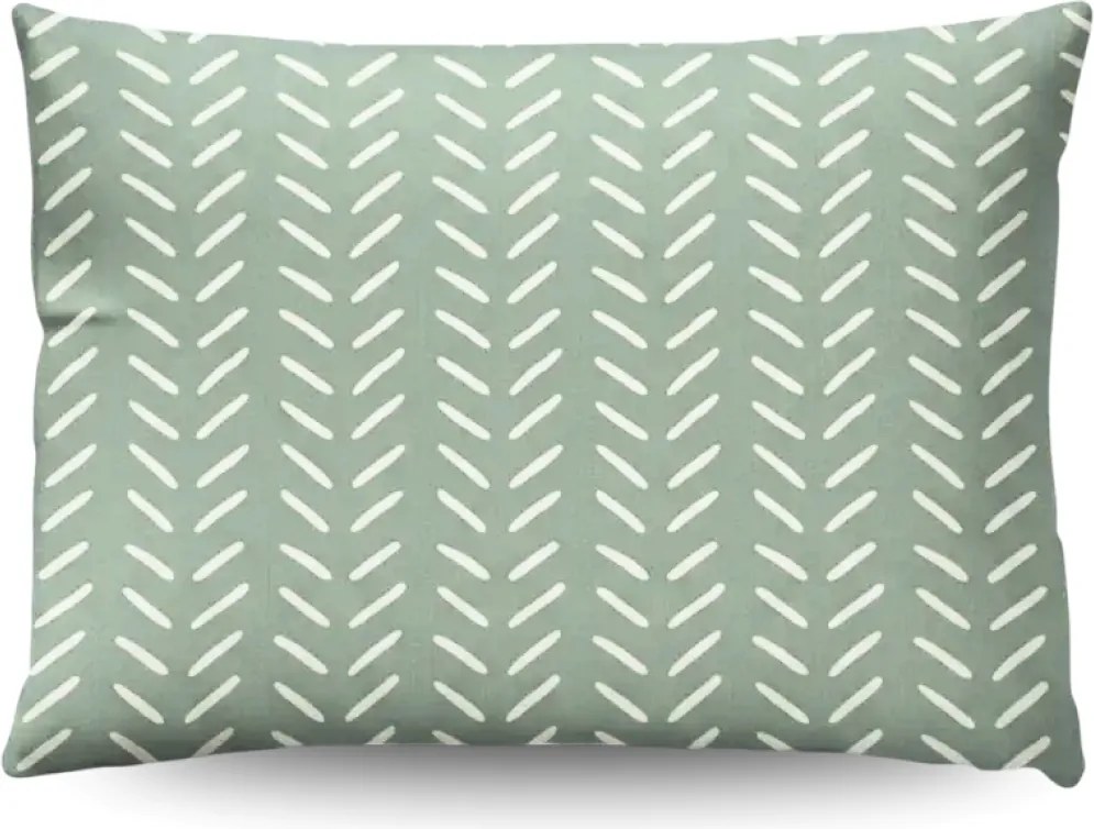 Zelesta Kussenslopen Wonderbed Olive Stitches (2 stuks) – Bij Swiss Sense