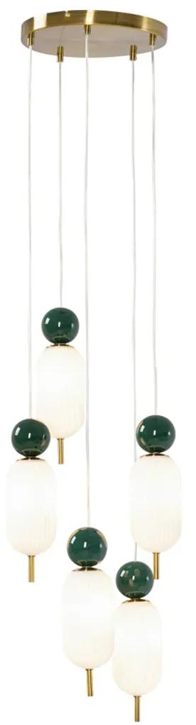 Kare Design Charleston Spiral Trapse Hanglamp