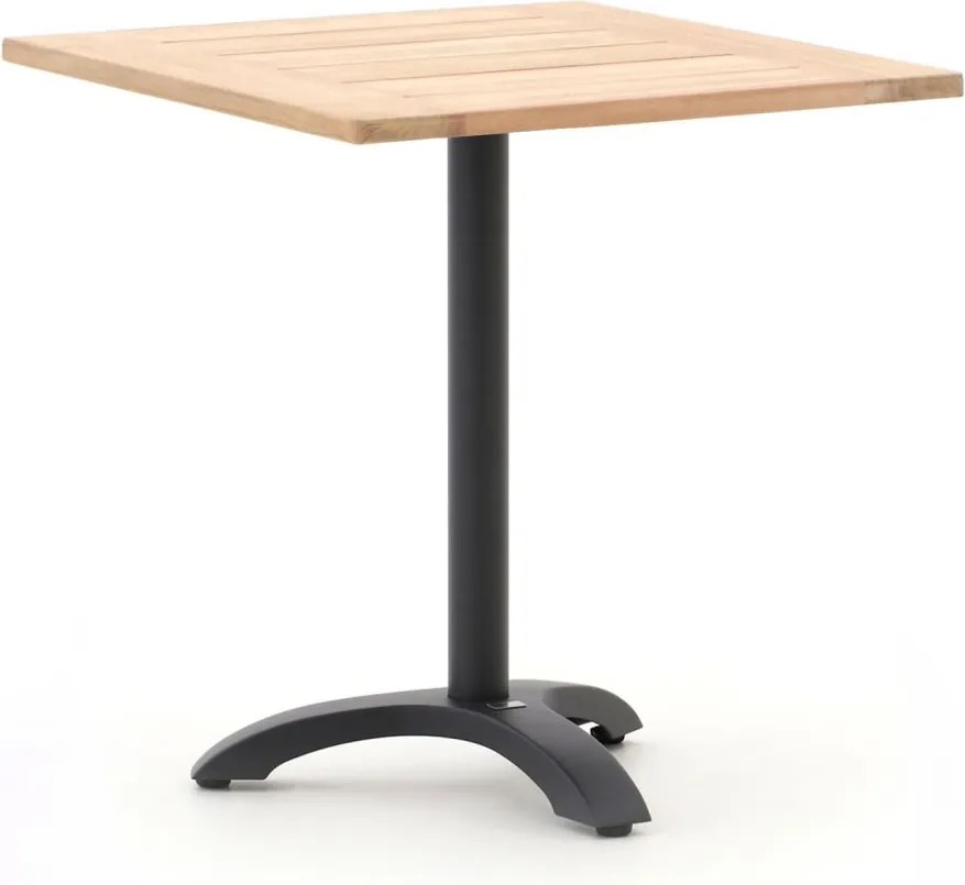 Tuin eettafel Bellagio  | Vierkant  | Tuintafel Teakhout | 70x70cm | 2 personen | Kees Smit Tuinmeubelen