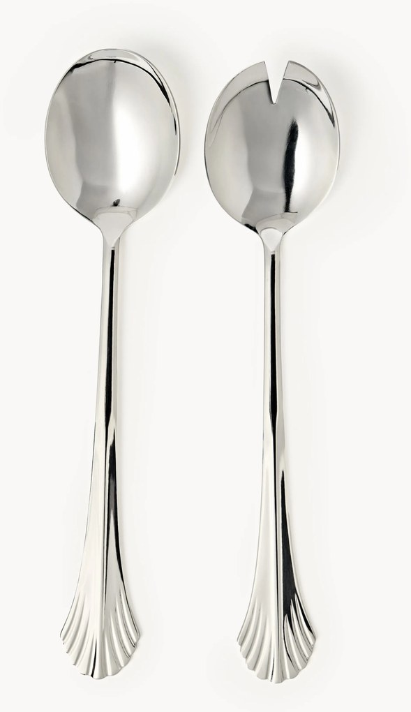 Saladebestek Ondine van gepolijst edelstaal