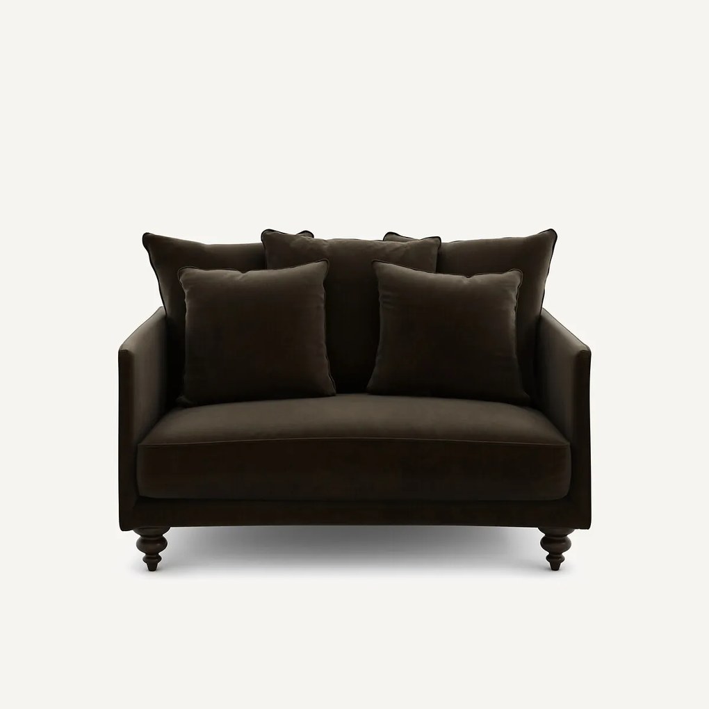 2-zits compact fluwelen zetel, Lazare