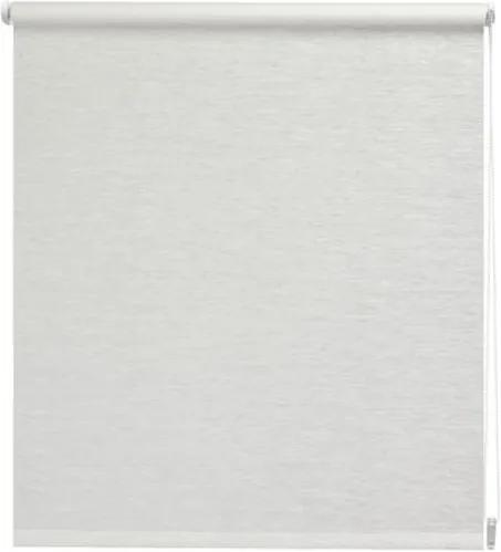 Rolgordijn lichtdoorlatend natuur wit 120 x 190cm
