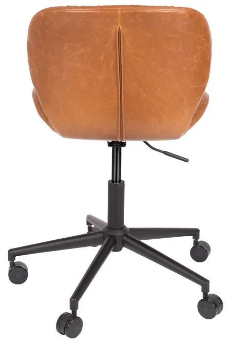 Zuiver OMG Office Design Bureaustoel Bruin Kunstleer