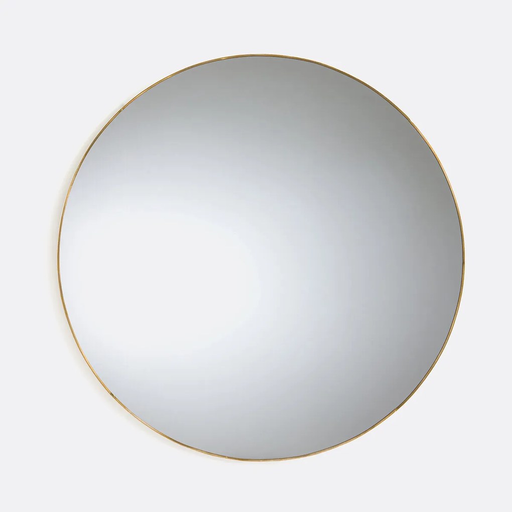 Ronde spiegel in staal Ø 70 cm, Uyova
