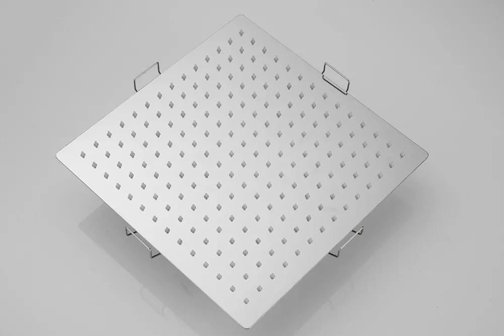 Saniclear Cube inbouw regendouche met inbouw douchekop 30x30cm chroom