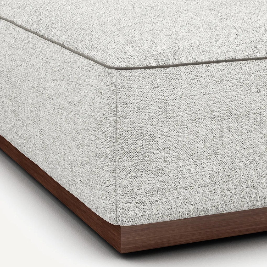 Voetensteun in gevlekt canvas, JACOPO