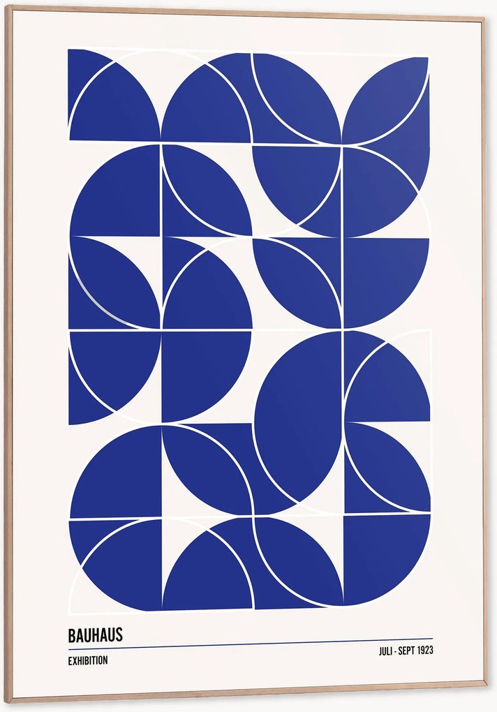 Ingelijste digitale print Bauhaus