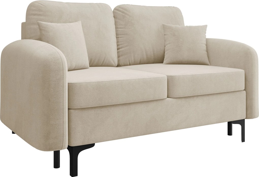 Slaapbank Torlua 101, Aantal zitplaatsen: 2, Aanwezig, 96x157x94cm, 74 kg, Poten: Metaal, Hout: Grenen