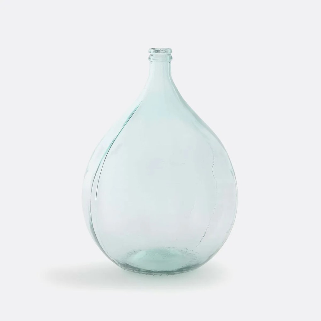 Vaas dame-Jeanne in glas H56 cm, Izolia