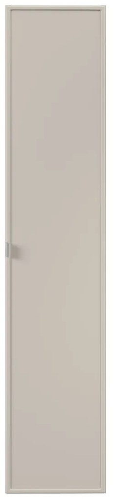 Comad Bella Cashmere kolomkast met 1 deur 30x25x140cm taupe