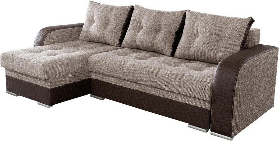 Hoekbank Boulder 101, Aanwezig, Aanwezig, 238x140x88cm, 116 kg, Poten: Kunststof