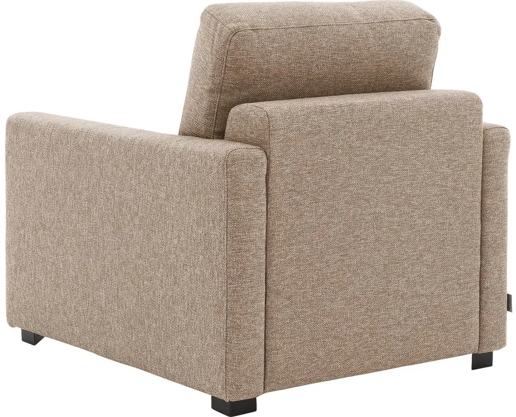 Goossens Fauteuil Lucca, Fauteuil klein arm smal 12 cm