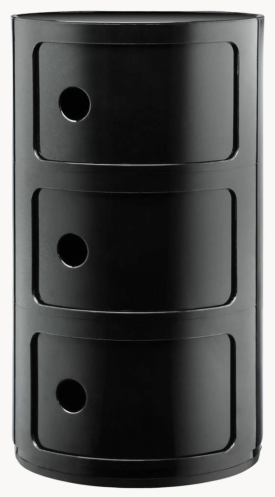 Design container Componibili, 3 modules, H 59 cm