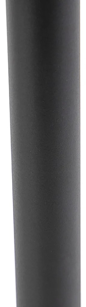 Smart buitenlamp zwart 80 cm IP44 incl. Wifi ST64 - Gleam