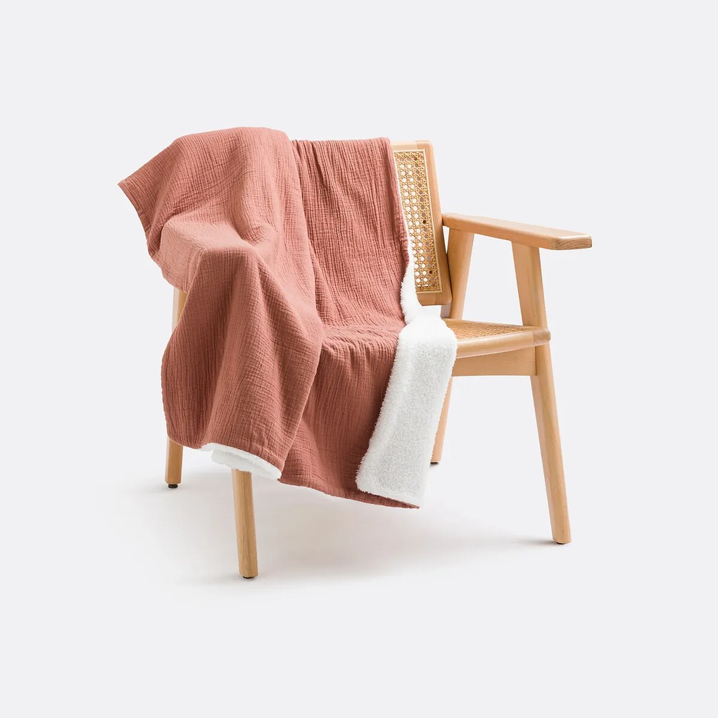 Plaid in tetra en sherpa, Kumla