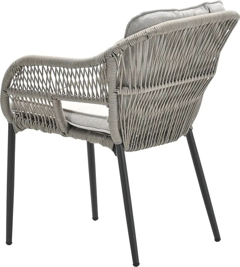 Garden Impressions Patricia dining fauteuil - donker grijs