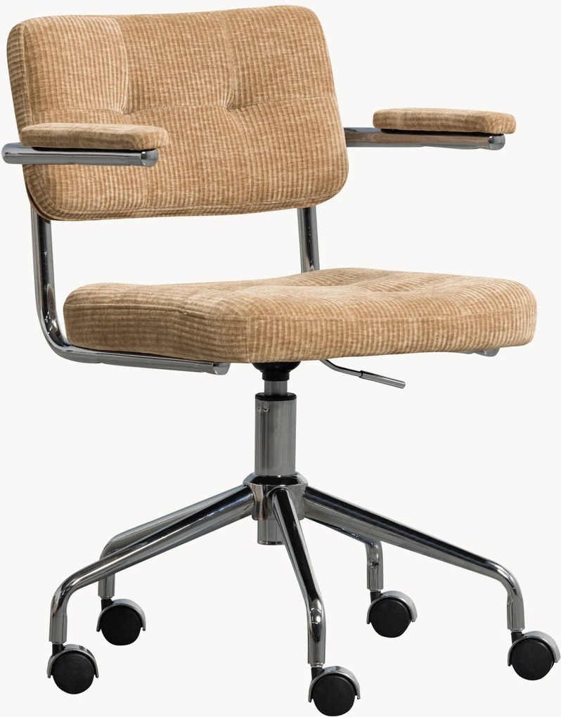 Draaibare bureaustoel Kova, in hoogte verstelbaar