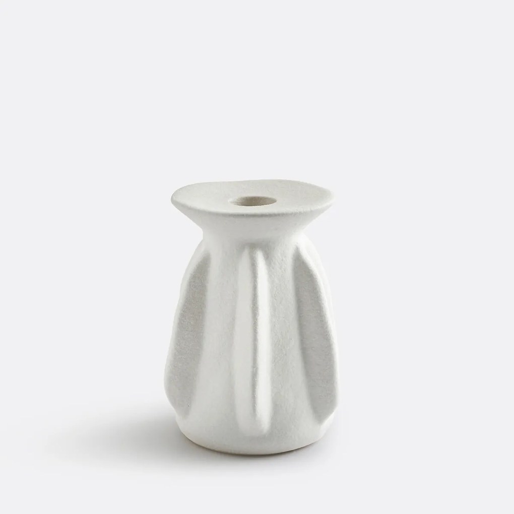 Keramische kandelaar H12 cm Ilia