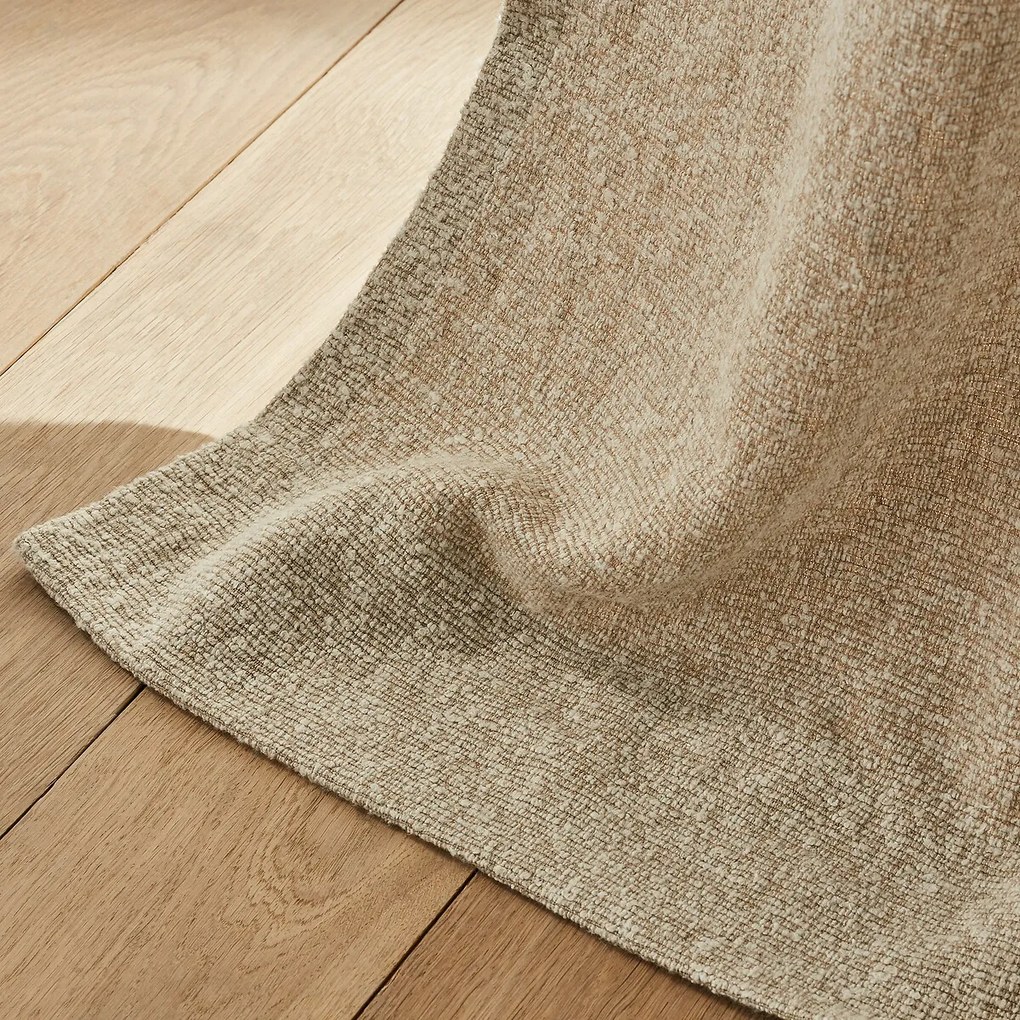 Gordijn linnen/viscose, made in France, Olivi
