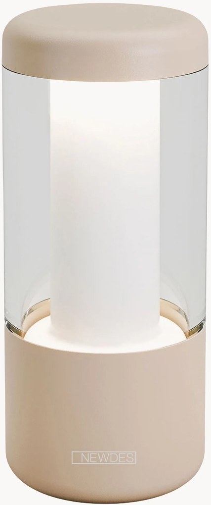 Dimbare draagbare LED tafellampen Nip, 4-delig