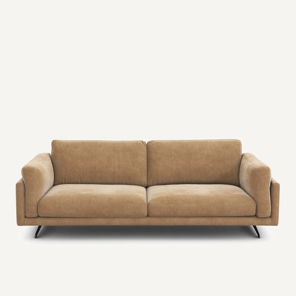 Bank van stonewashed fluweel, CÉSAR