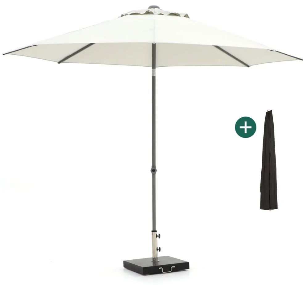 + 15% kassakorting | Shadowline Push-up parasol ø 300cm | Kees Smit Tuinmeubelen