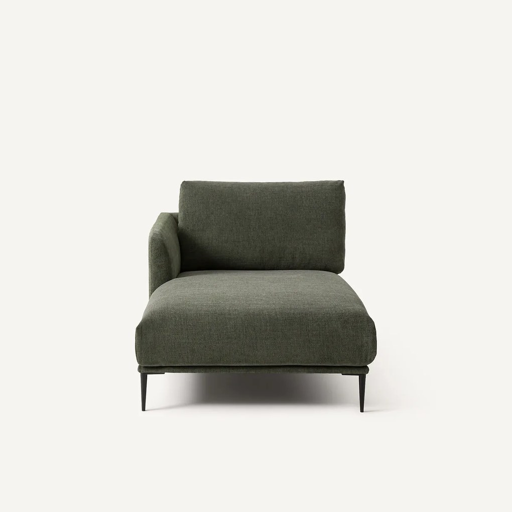 Polyester longchair, Oscar, ontwerp Emmanuel Gallina