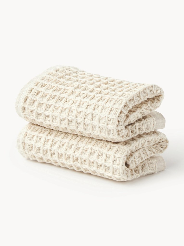 Handdoek Ines met wafelstructuur, in verschillende formaten