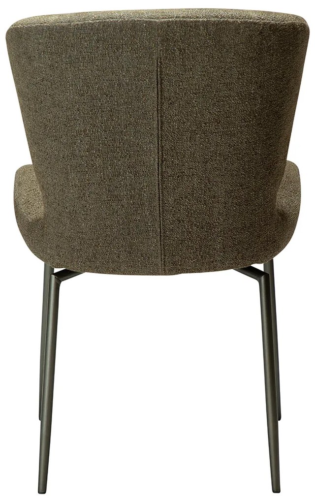 Dan-Form Glory Luxe Eetkamerstoel Olijfgroen Boucle