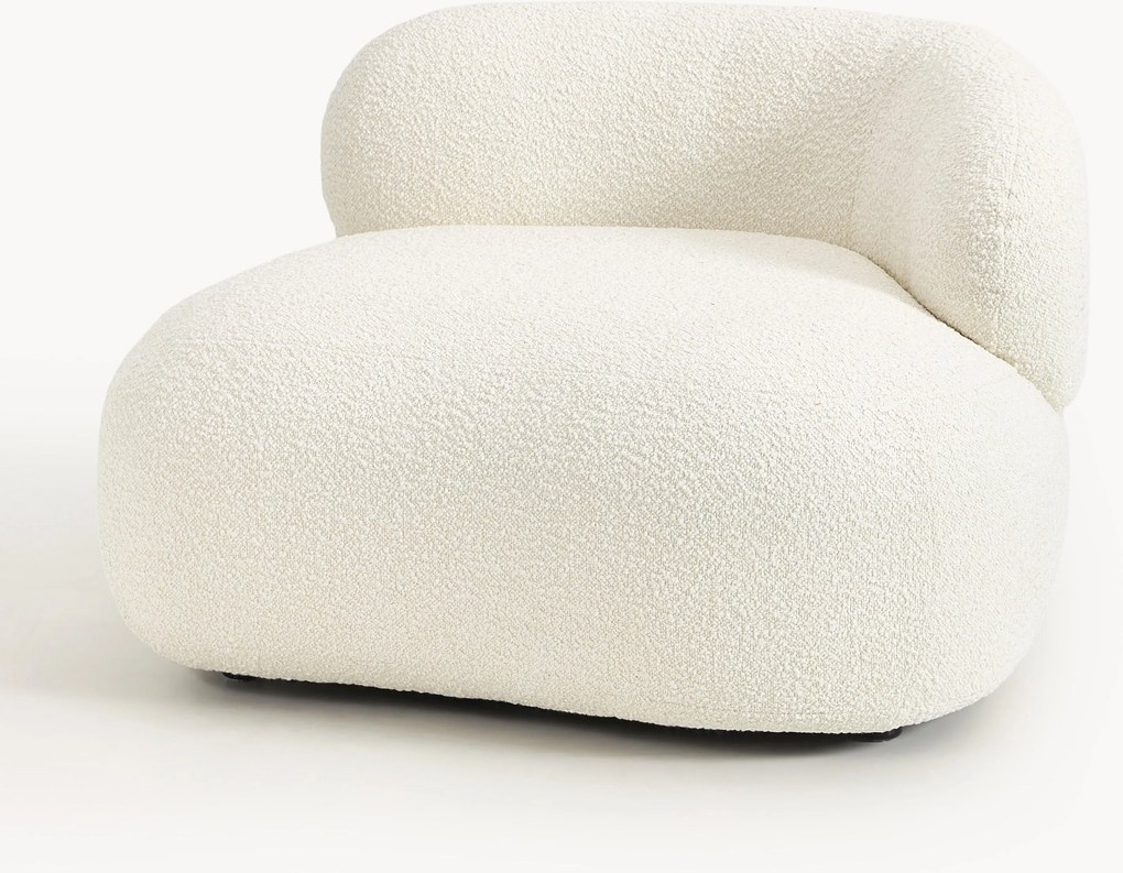 Bouclé loungefauteuil Alba