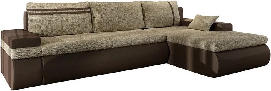 Hoekbank Temple 100, Aanwezig, Aanwezig, 300x182x90cm, 129 kg, Poten: Kunststof