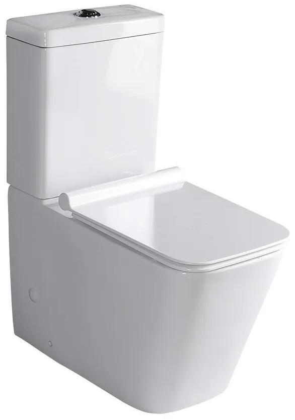 Porto Compacte toilet incl. spoelsysteem S-sifon/P-sifon