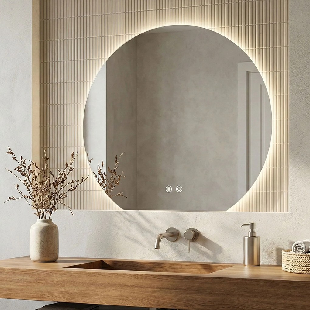 LED Spiegel 90cm Fabio