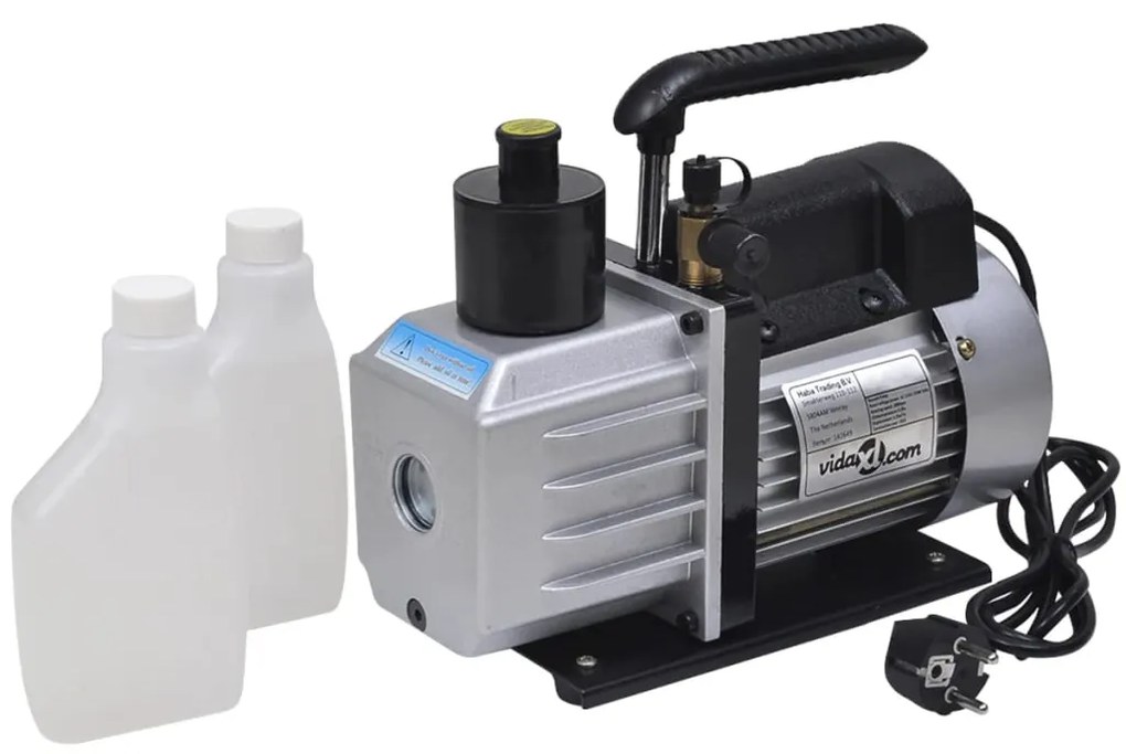 vidaXL Vacuümkamer met 2-traps pomp 3,7 L
