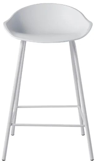 House of Rebels Barkruk - Romeo - 65 cm - Mono - Wit  - House of Rebels