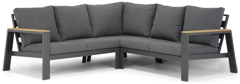 Hoek loungeset 5 personen Aluminium Grijs Lifestyle Garden Furniture Marietta