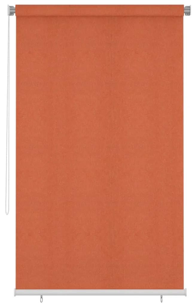 vidaXL Rolgordijn voor buiten 140x230 cm oranje