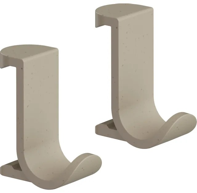 Hansgrohe Wallstoris handdoekhaak breed - 2 stuks - zand (beige) 28915210