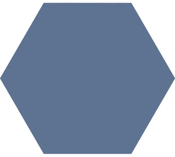 Cifre Cerámica Hexagon Timeless Vloer- en Wandtegel Marine Mat 15x17cm Vintage Mat Blauw SW07311860-7