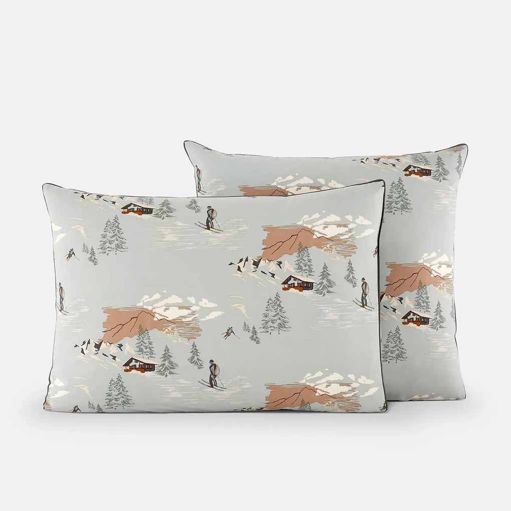 Kussensloop in perkalkatoen, Orvaz