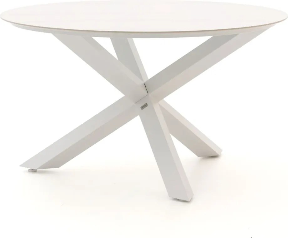 Tuin eettafel Bellagio  | Rond  | Tuintafel Sintered stone | Ø130cm | 4 personen | Kees Smit Tuinmeubelen