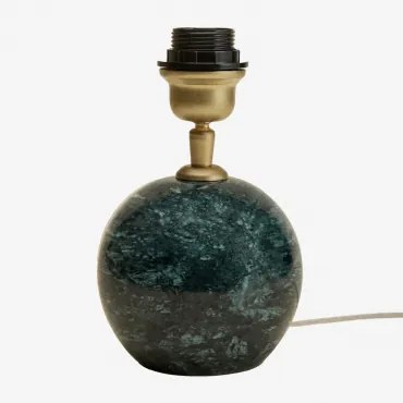 Marvexi Natuurlijke Stenen Tafellampvoet Groen Marmer Udaipur - Sklum