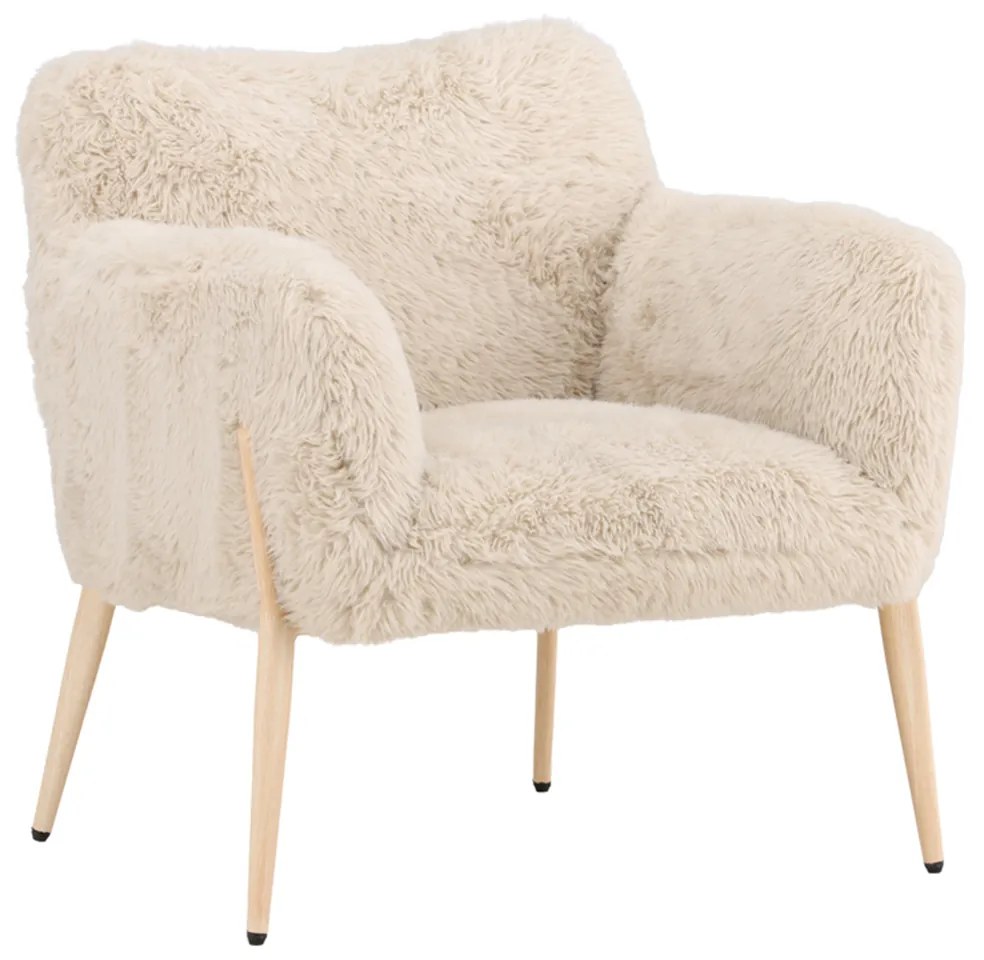 Fauteuil Met Zacht Imitatiebont