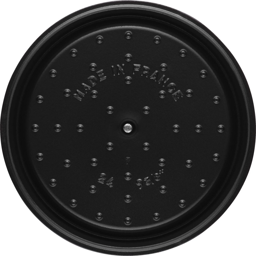 Staub La Cocotte Cocotte 24 cm / 3,7 l, Rond, Bordeaux - La Cocotte - Staub