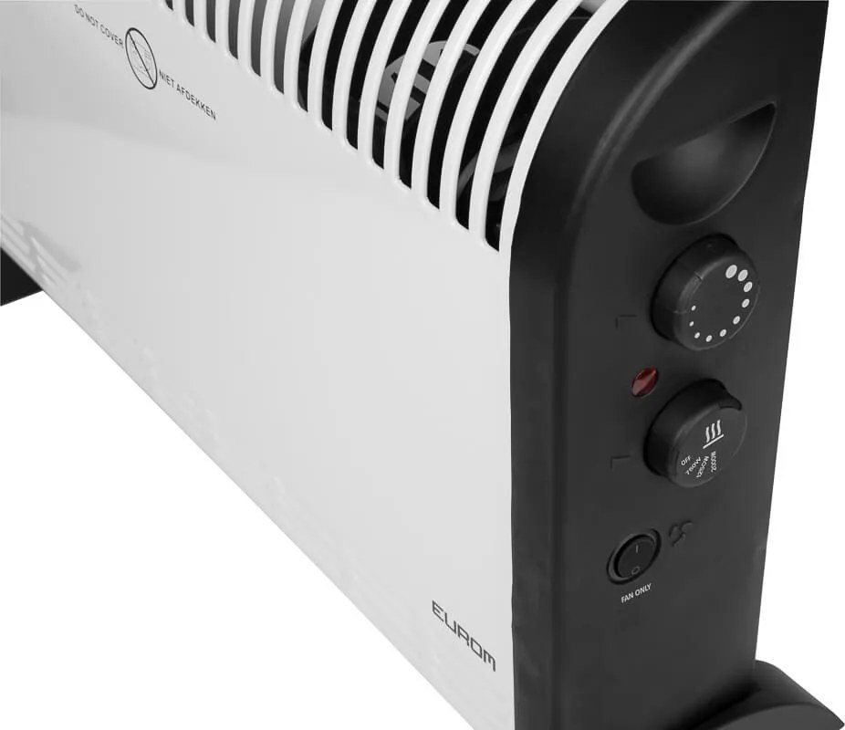 Eurom Convectorkachel CK2003T– 2000W – Thermostaat&amp;Turbo-Stand