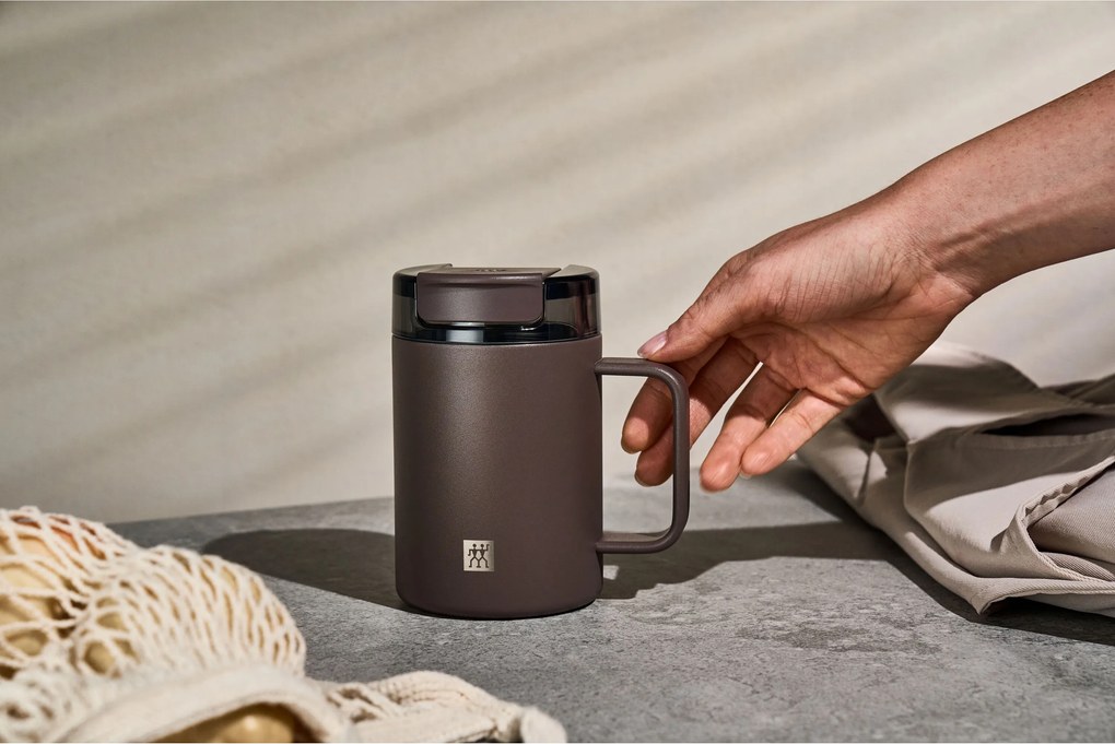 ZWILLING Thermo Plus Thermoskan, 380 ml, Roestvrij staal, Chocolade - Thermo Plus - ZWILLING